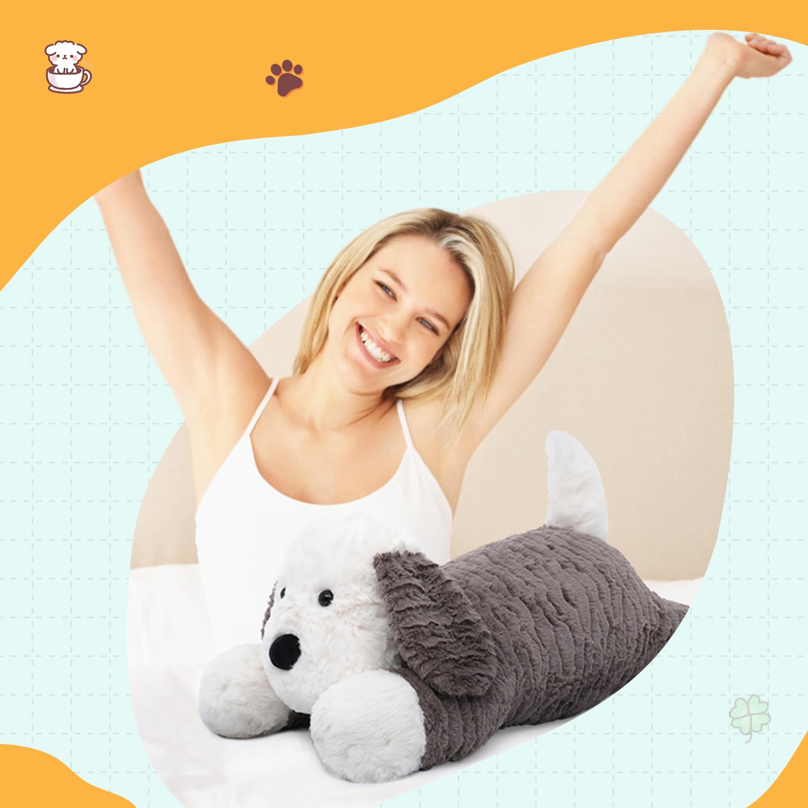 MorisMos unscented dog plush offers fragrance-free comfort for sensitive users.