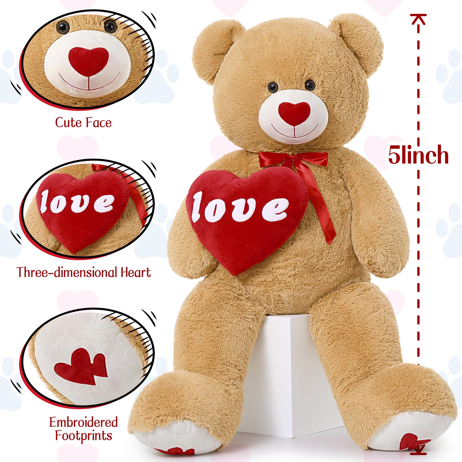 MorisMos plush gift idea for Valentine Day.