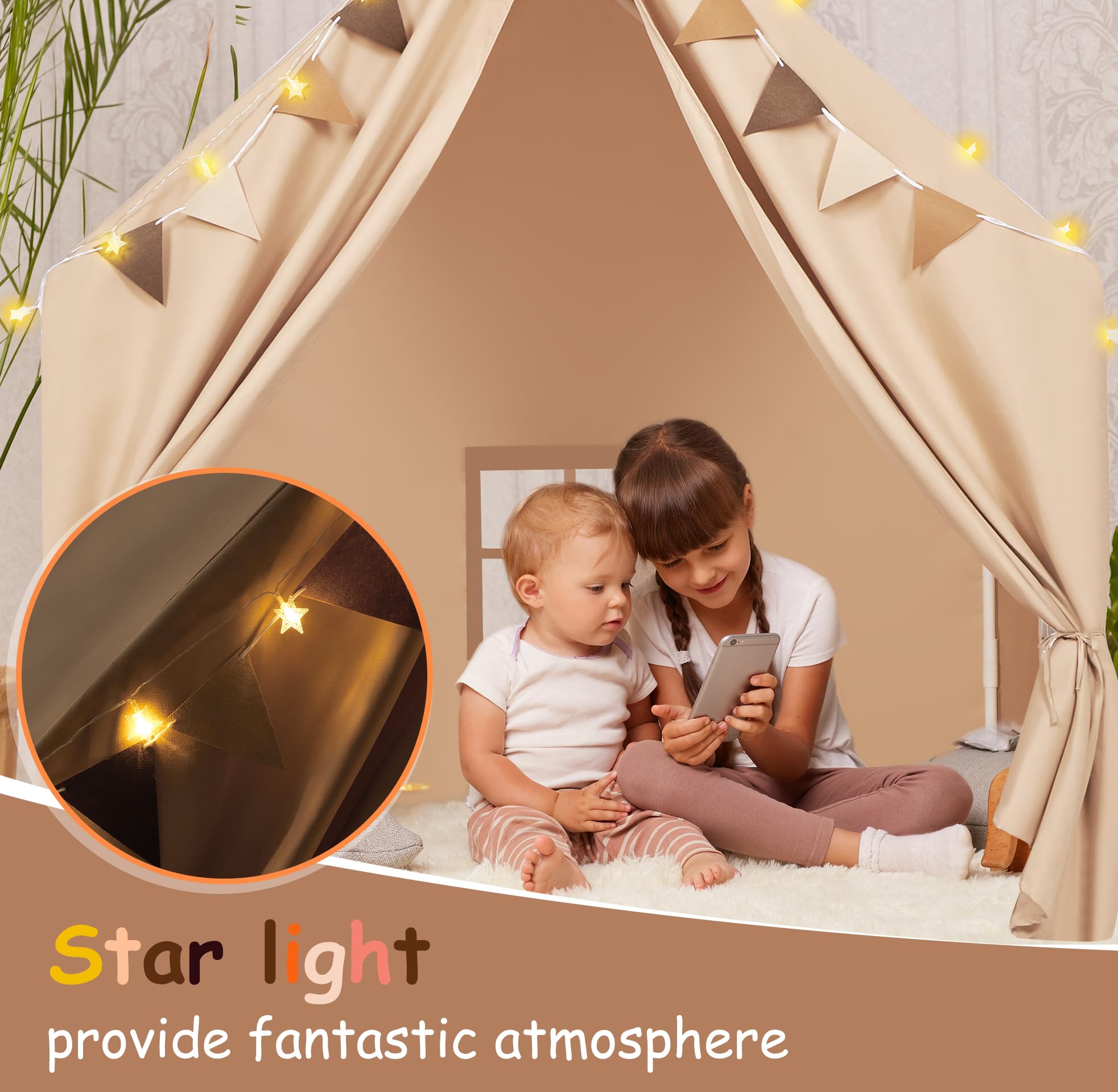 MORITECK tent easy to assemble without tools