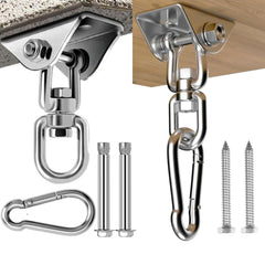 Mornihima outdoor indoor hammock brackets withstand weather in use.