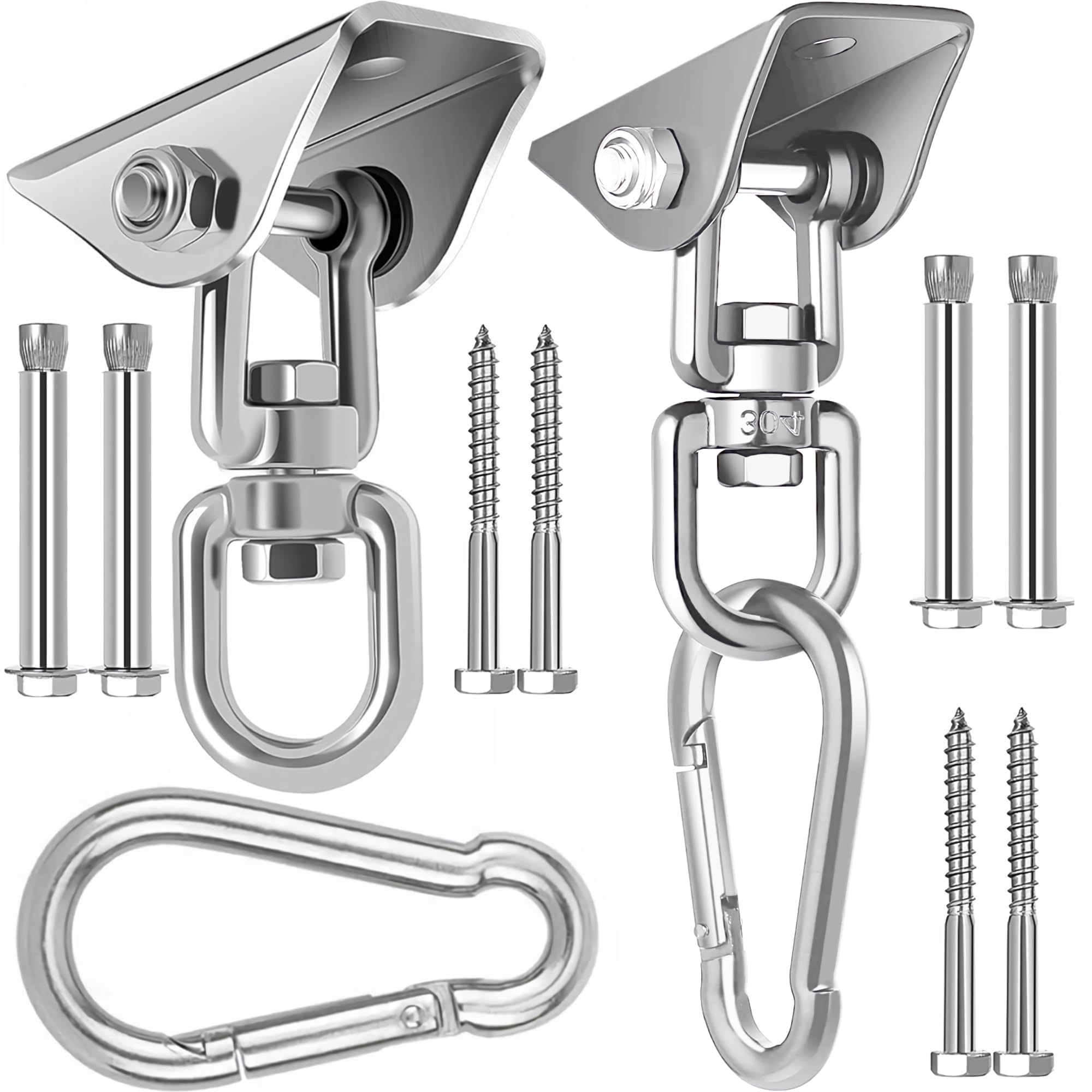 Mornihima swing hanger 360° rotation for hammocks and chairs.