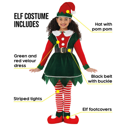 Morph Elf Costume black faux leather belt adds authentic detail for dress-up.