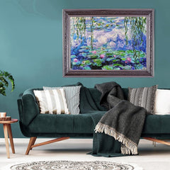Moruska Water Lilies Monet puzzle with premium recycled cardboard material