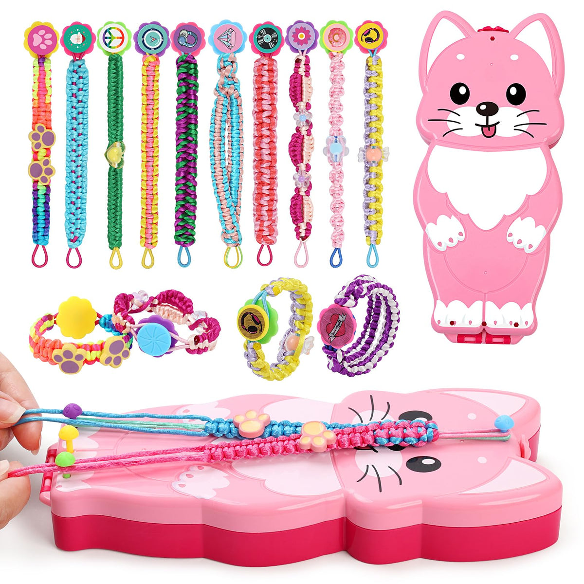 Morwant cat-shaped bracelet board boosts creativity for kids