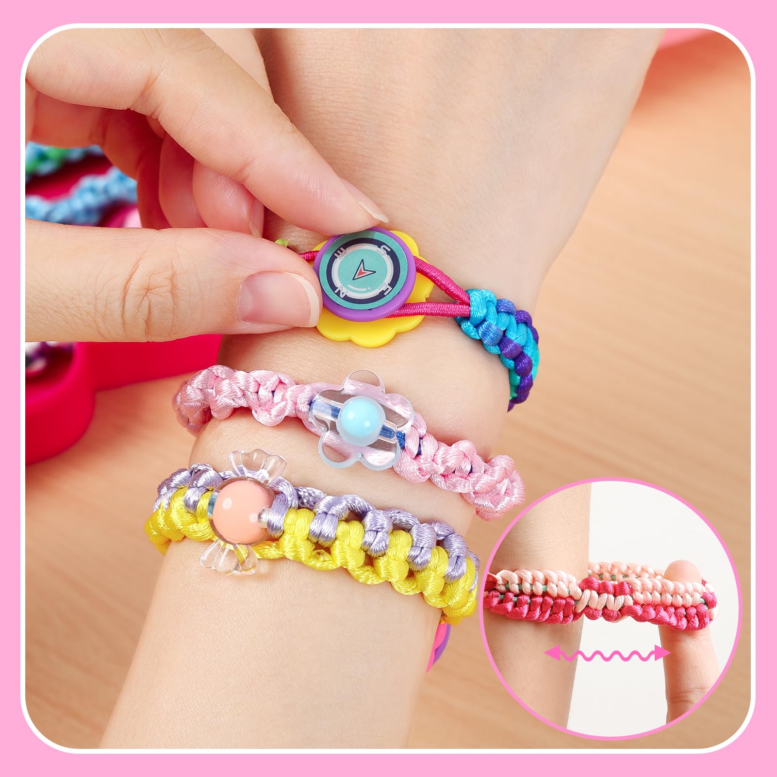 Morwant macarons charms brighten bracelet designs