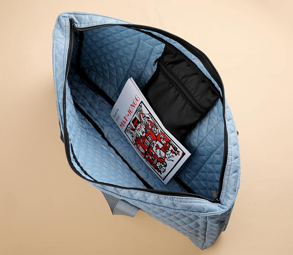 Mose Cafolo inside zippered pocket keeps small parts organized and secure.