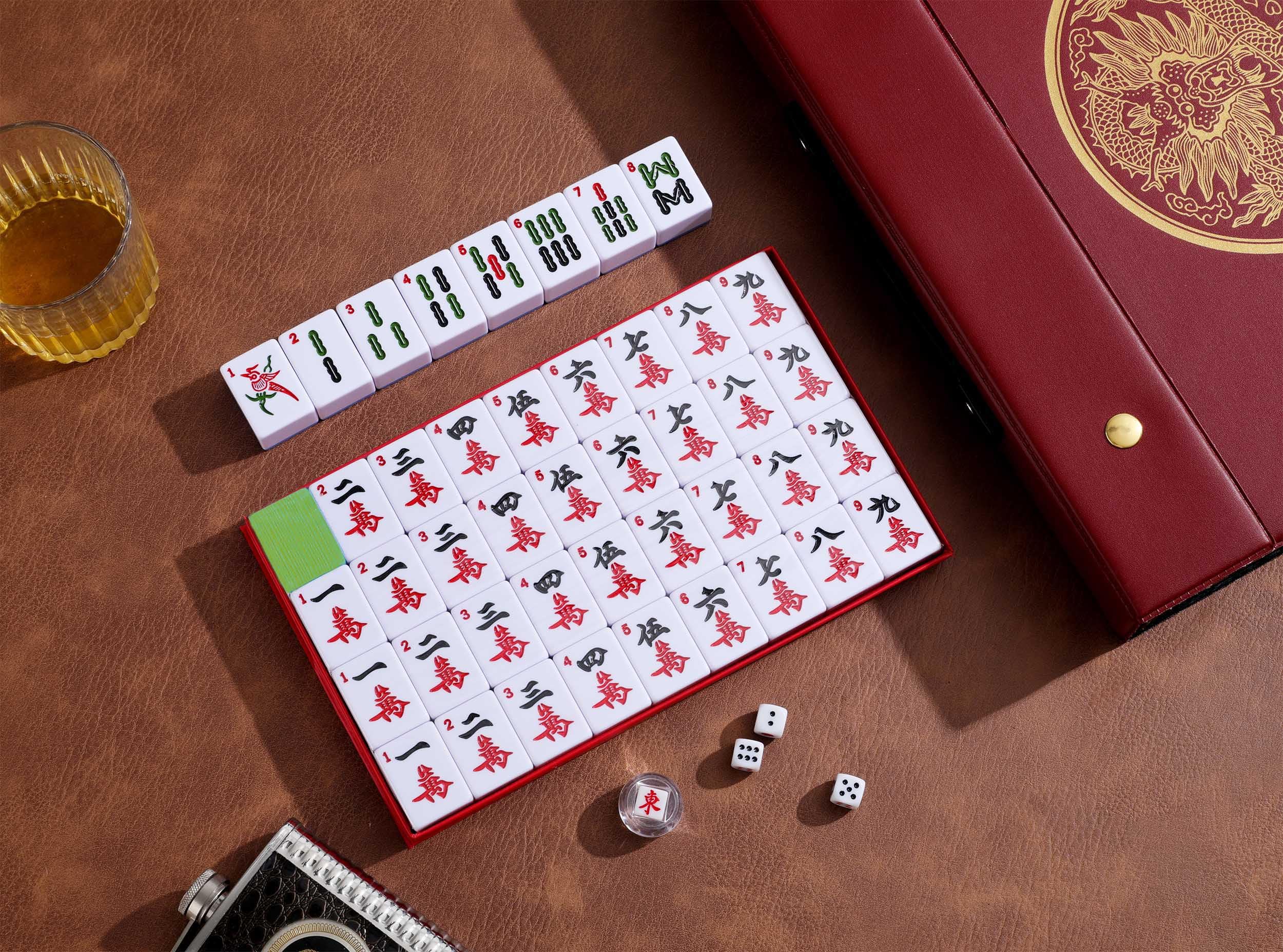 Mose Cafolo Mahjong XL English manual included for quick learning.