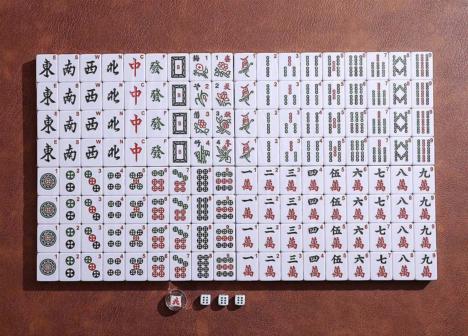 Flowers, Seasons, Dragons, and Winds tiles add variety to play