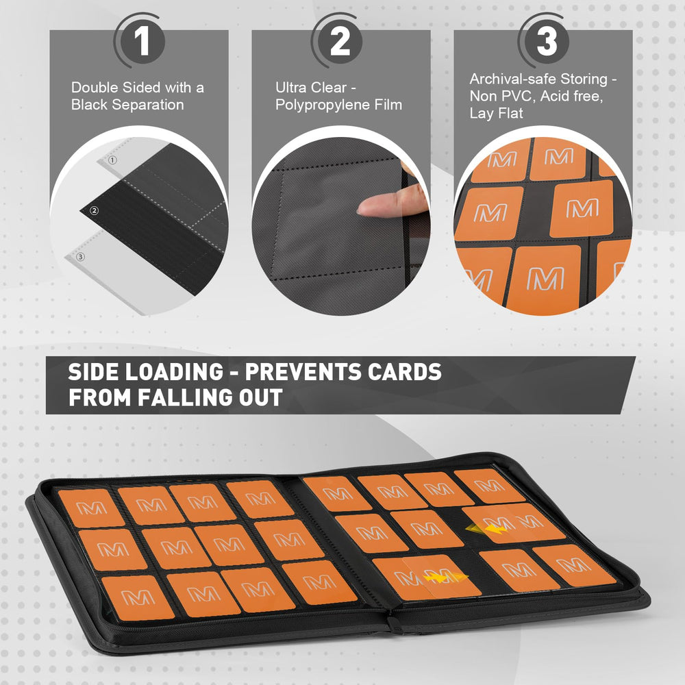 MOSLA PU leather cover with textured finish for durable, premium protection.
