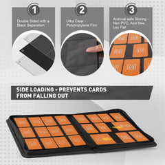MOSLA PU leather cover with textured finish for durable, premium protection.