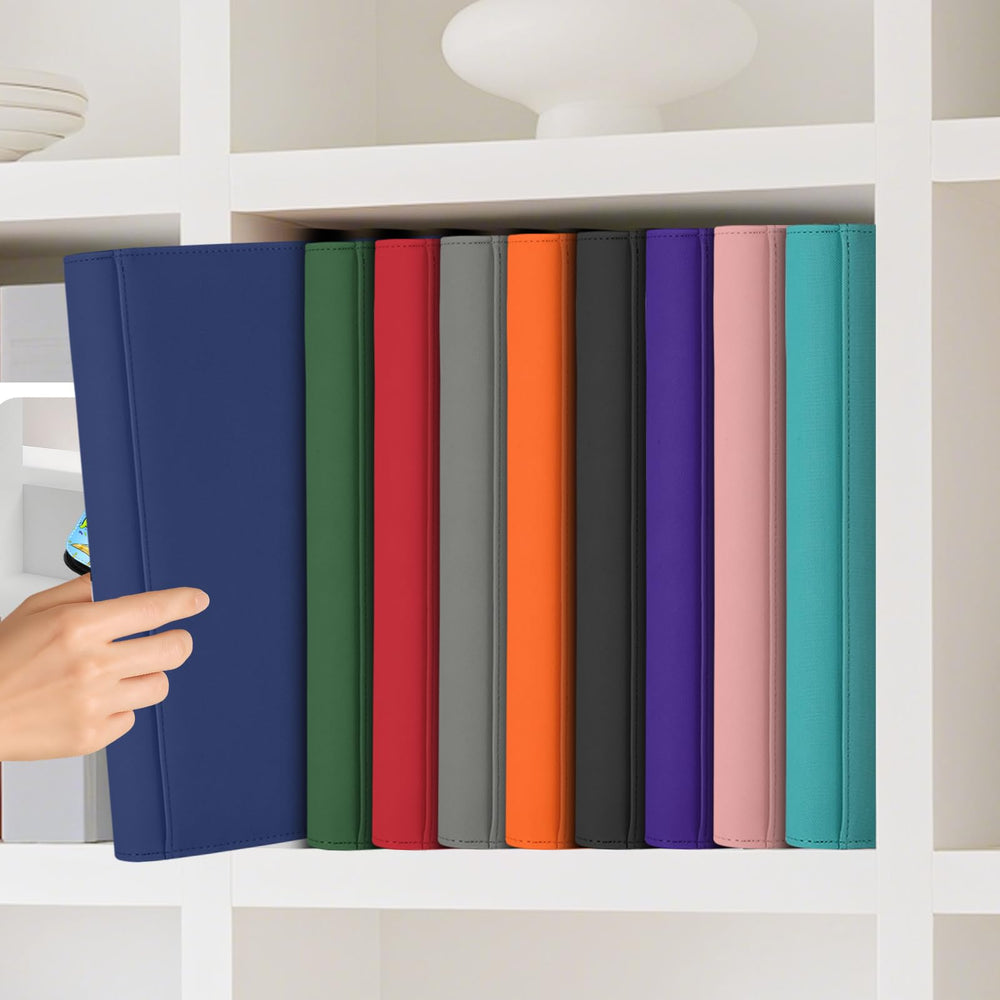 MOSLA portable binder ready for travel and on-the-go card organization.