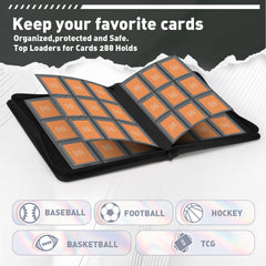 MOSLA Toploader Binder sleeves secure insertion for 3x4 toploaders