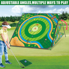 Mostop adjustable golf clubs suitable for adults and kids.