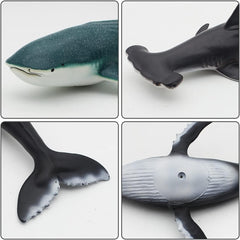 Mostop great white shark figure boosts dramatic sea-life storytelling.