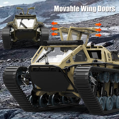Mostop RC Tank Car 30-degree climbing handles varied terrain