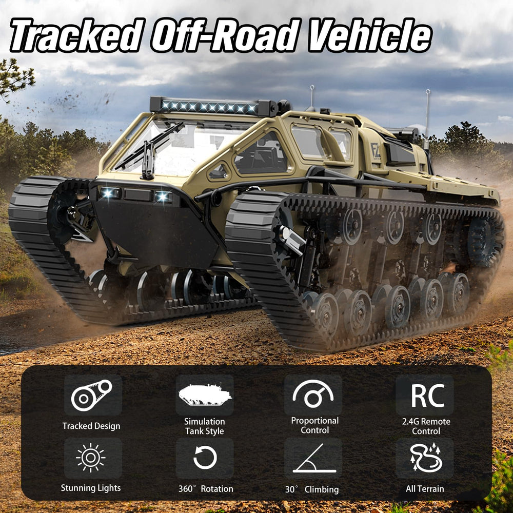 Mostop RC Tank Car interior ambient lighting for realism