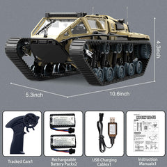 Mostop RC Tank Car tracked chassis for rugged surfaces
