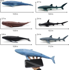 Mostop tiger shark figure supports imaginative play and observation.