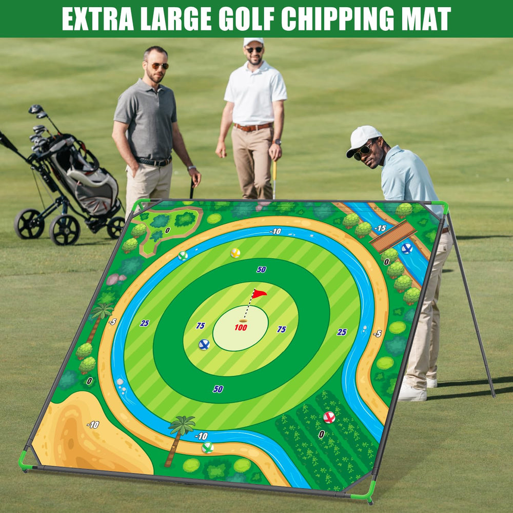 Mostop yard game golf practice for family-friendly outdoor fun.