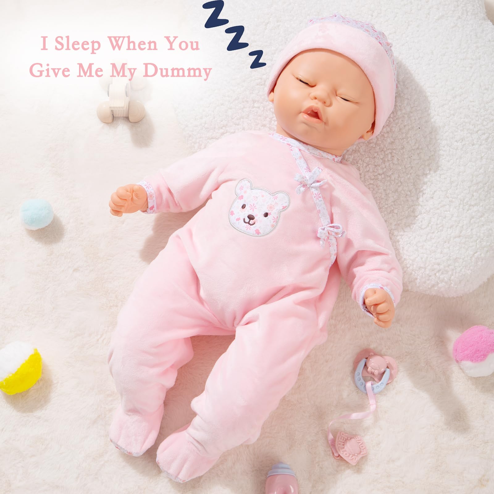 Mother Love interactive baby doll batteries included for immediate use