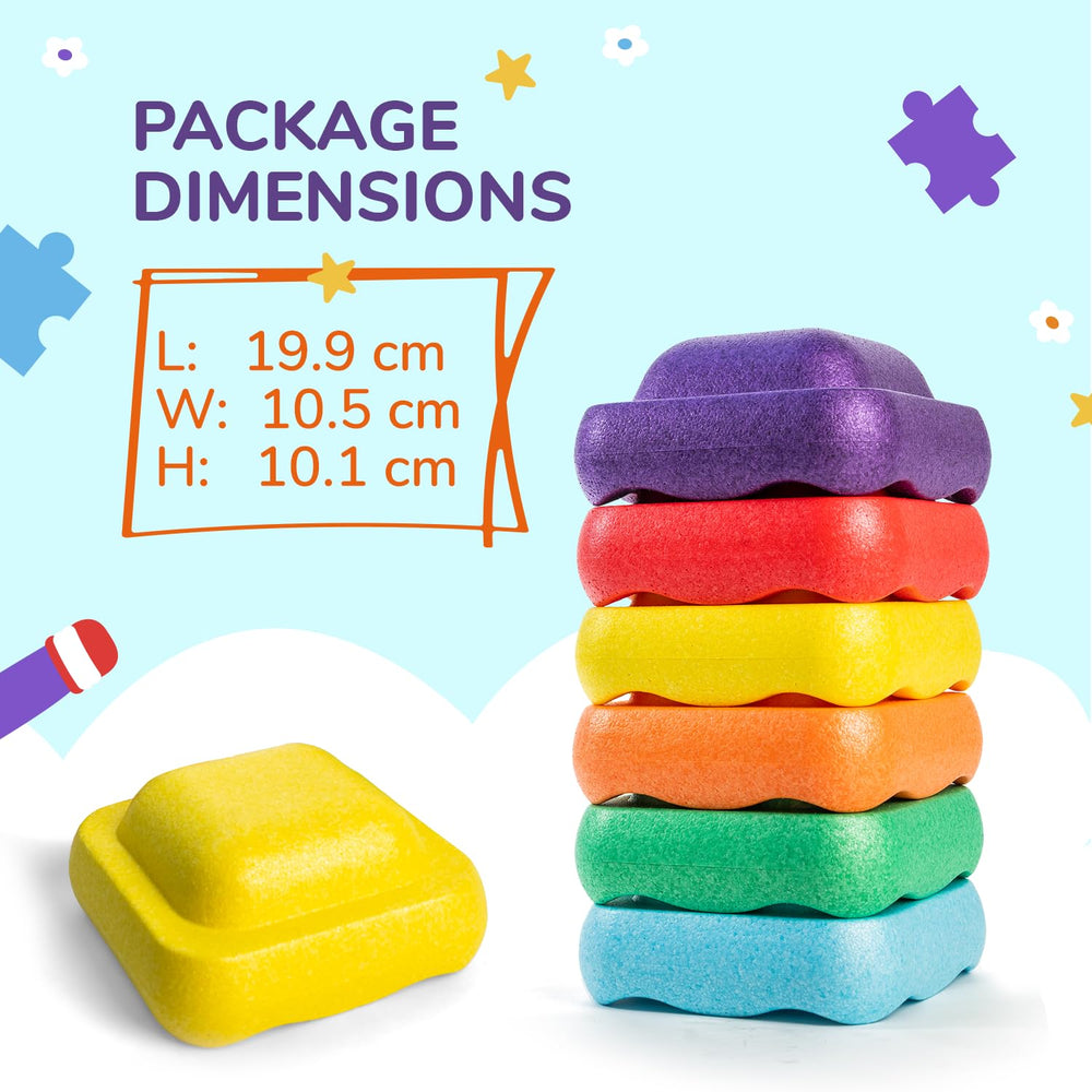 Motherly Haven Balance Stones are lightweight and easy to carry for playdates.