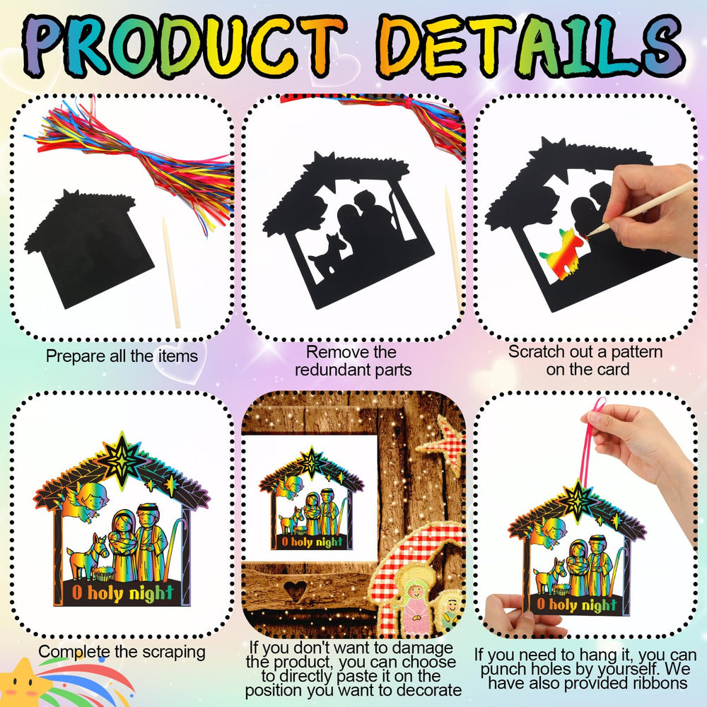 Motipuns ribbons for easy decoration and hanging after crafting