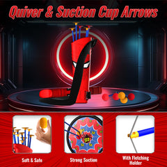 Motivekit Suction Cup Arrows designed for safe, easy use by beginners.