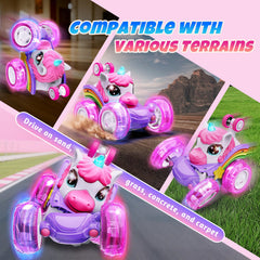 Motivekit Unicorn RC car 360° rotation in action.