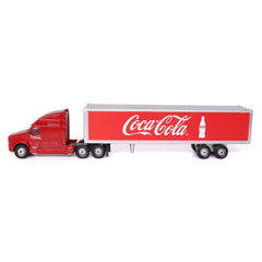 Motor City Classics Coca-Cola long hauler trailer side shows logo fidelity for display.