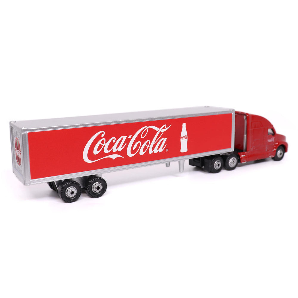 Motor City Classics Coca-Cola truck interior view reveals realistic cabin details.