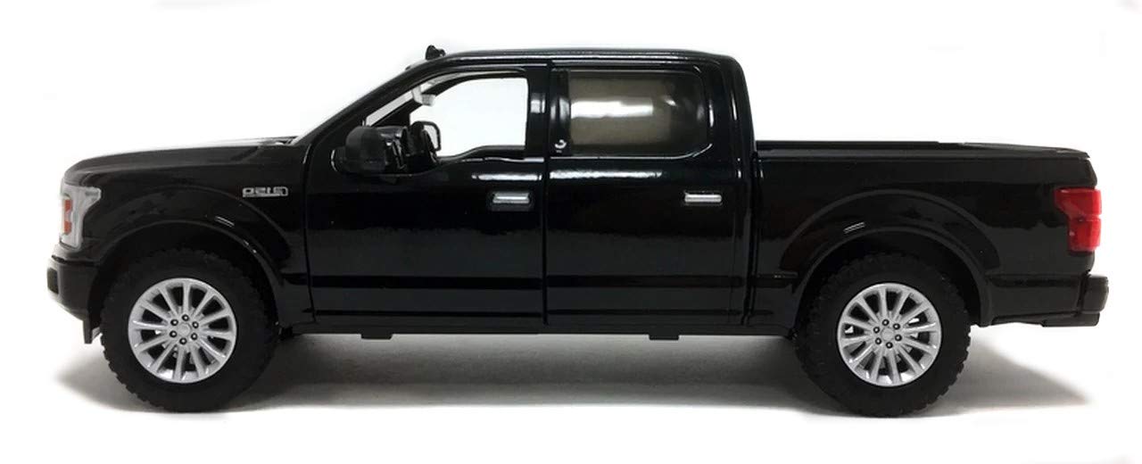 Motormax 79364 Ford F-150 rear angle highlights accurate taillights and silhouette.