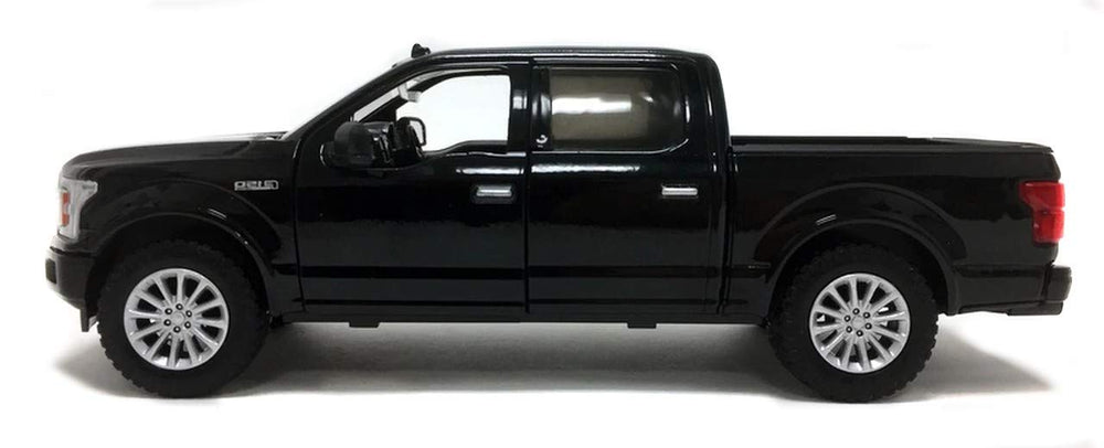 Motormax 79364 Ford F-150 rear angle highlights accurate taillights and silhouette.