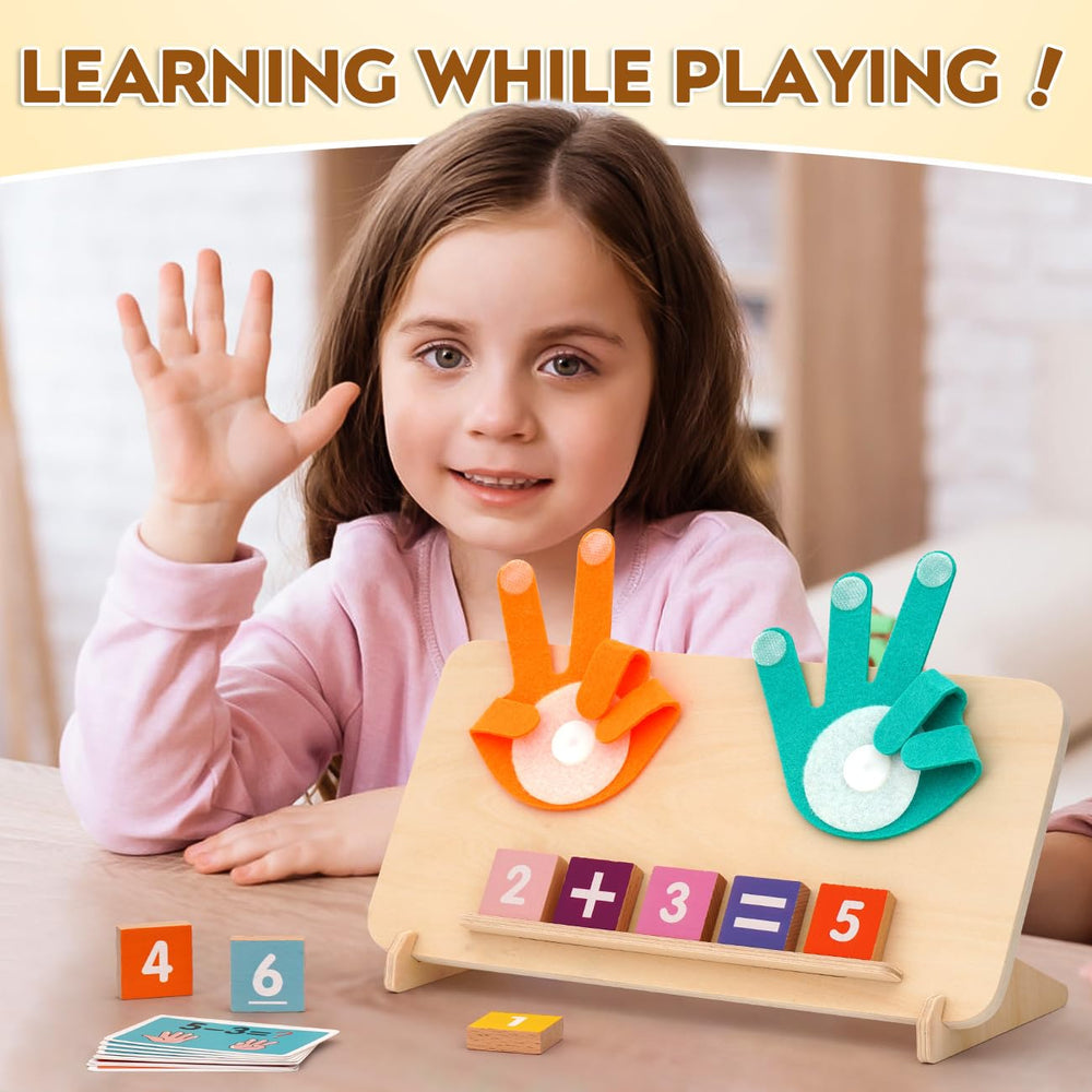 MOTREE gift-ready packaging for a preschool learning toy set.