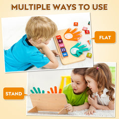 MOTREE storage tray helps organize blocks for quick math sessions.