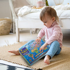 MOTYAWN World Map Puzzle gift idea for curious minds.
