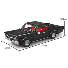 Mould King 10199 car model kit adult collectors display-friendly build.