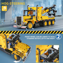 Mould King 17011 crane boom extension captures mechanical detail.