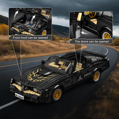 Mould King Classic Supercar interior detail reveals cockpit and seating realism.