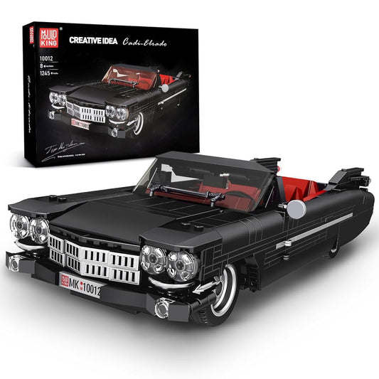 Mould King sports car build kit box and manual for easy assembly