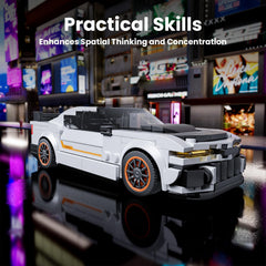 Mould King ZL-1 gift-ready packaging appeals to automotive fans.