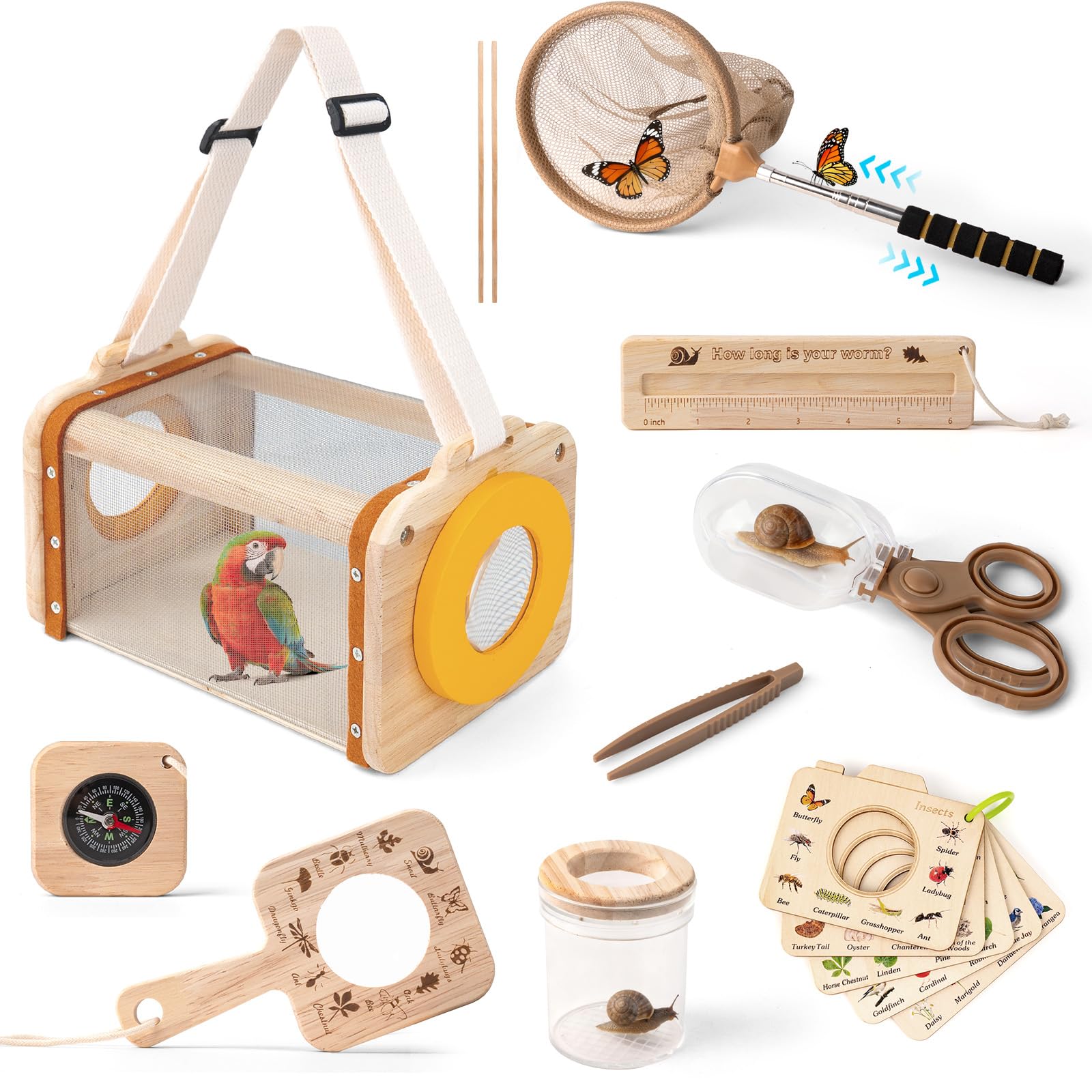 Mountova Bug Catcher Kit: bug container for safe outdoor observation.
