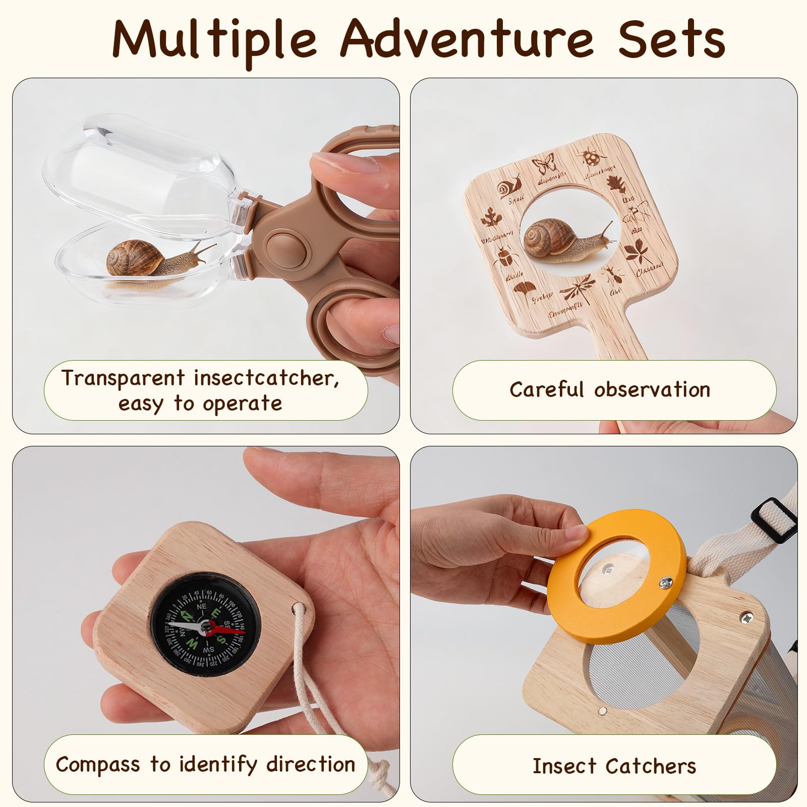 Mountova Bug Catcher Kit: straight ruler keeps measurements precise.