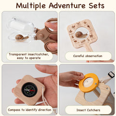 Mountova Bug Catcher Kit: straight ruler keeps measurements precise.