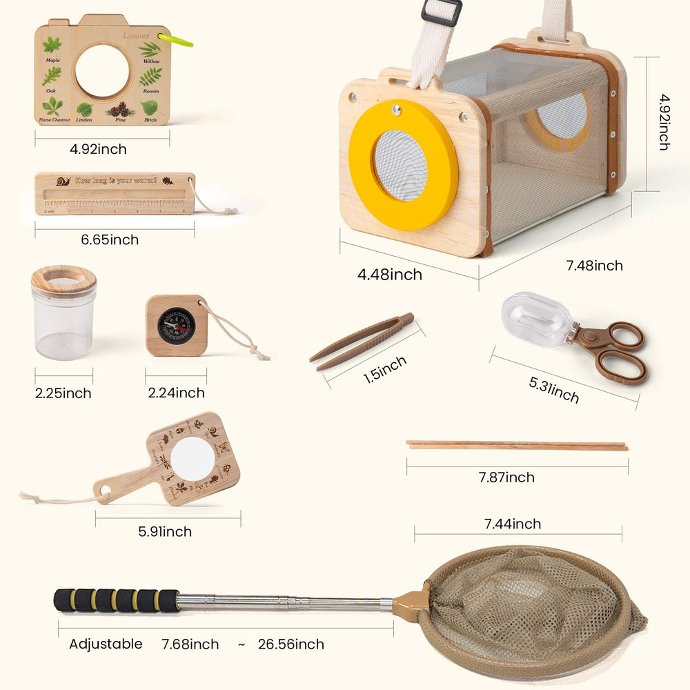 Mountova Bug Catcher Kit: organizer ring bundles components for easy carrying.