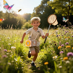 Mountova Bug Catcher Kit: tweezers for safe distance handling.