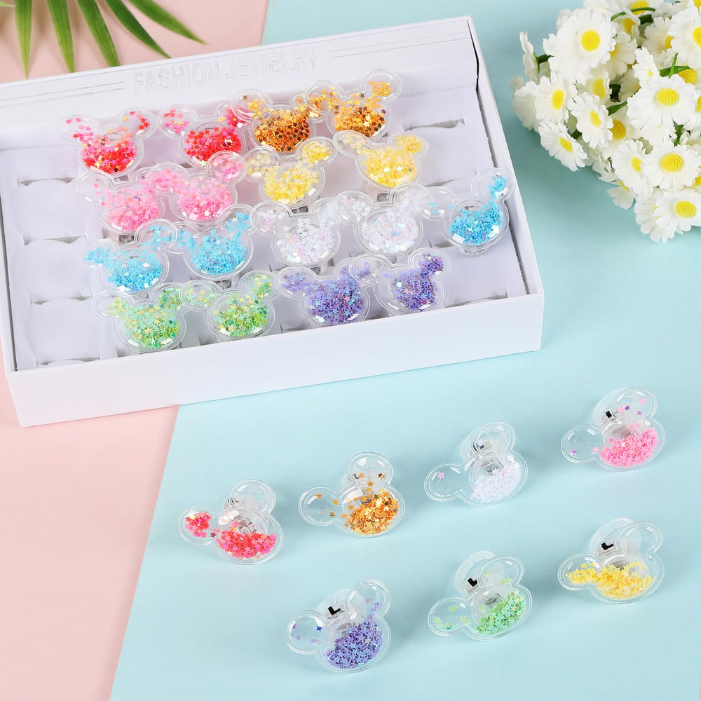 Mouse Party Favors rings used as classroom prizes and loot bags