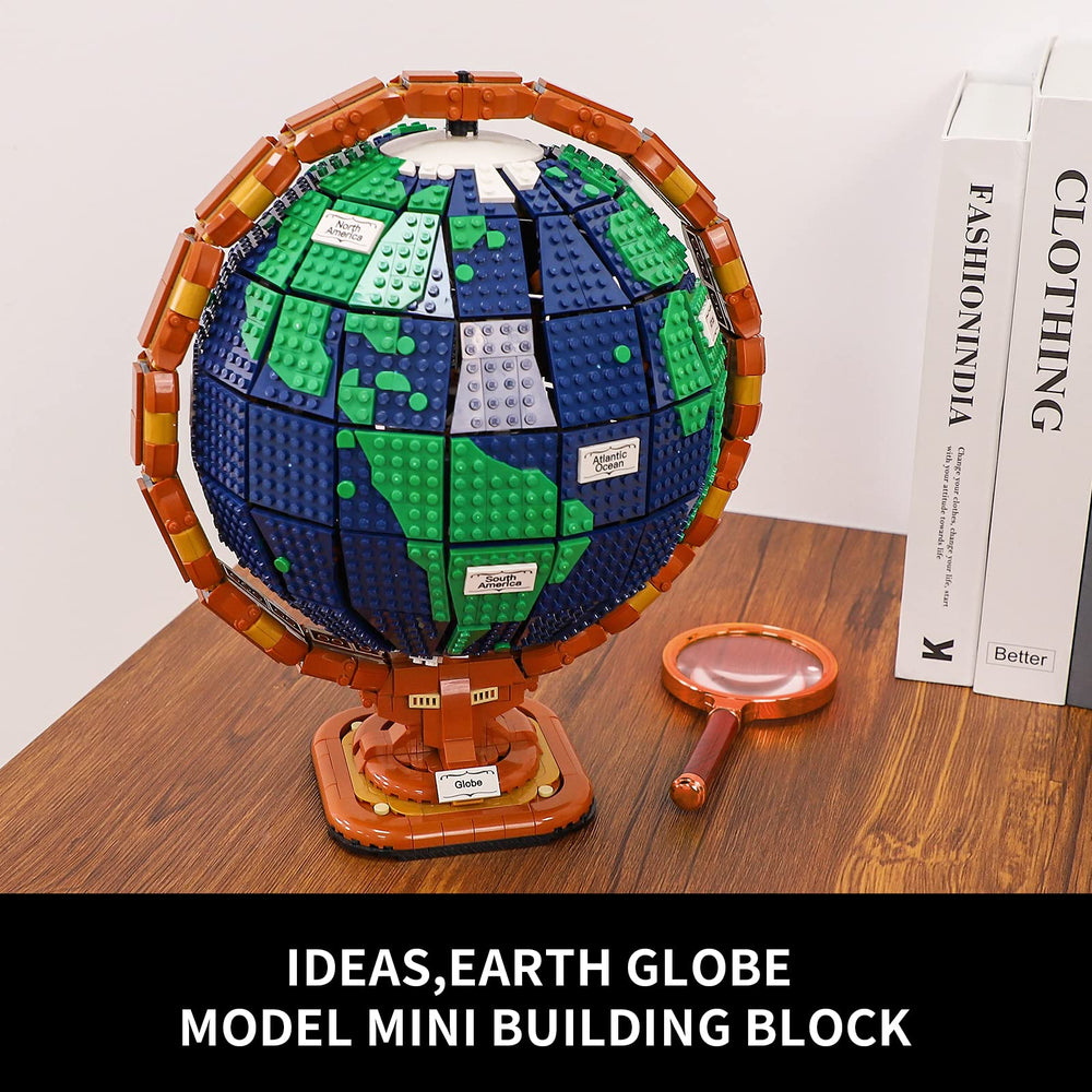 Mov Stone Ideas Globe size near desk-ready dimensions for stylish display.