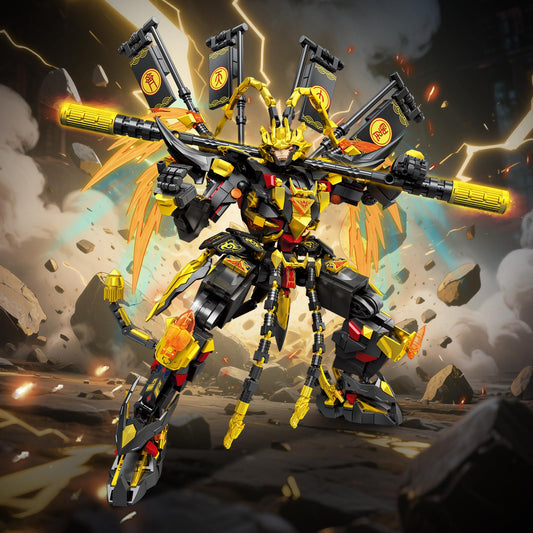 Mov Stone Mech Monkey movable joints enable dynamic posing.