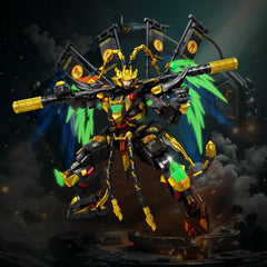 Mov Stone Mech Monkey Lego-compatible design widens building options.