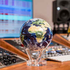 MOVA Globe compact desk decor ideal for offices or nightstands.
